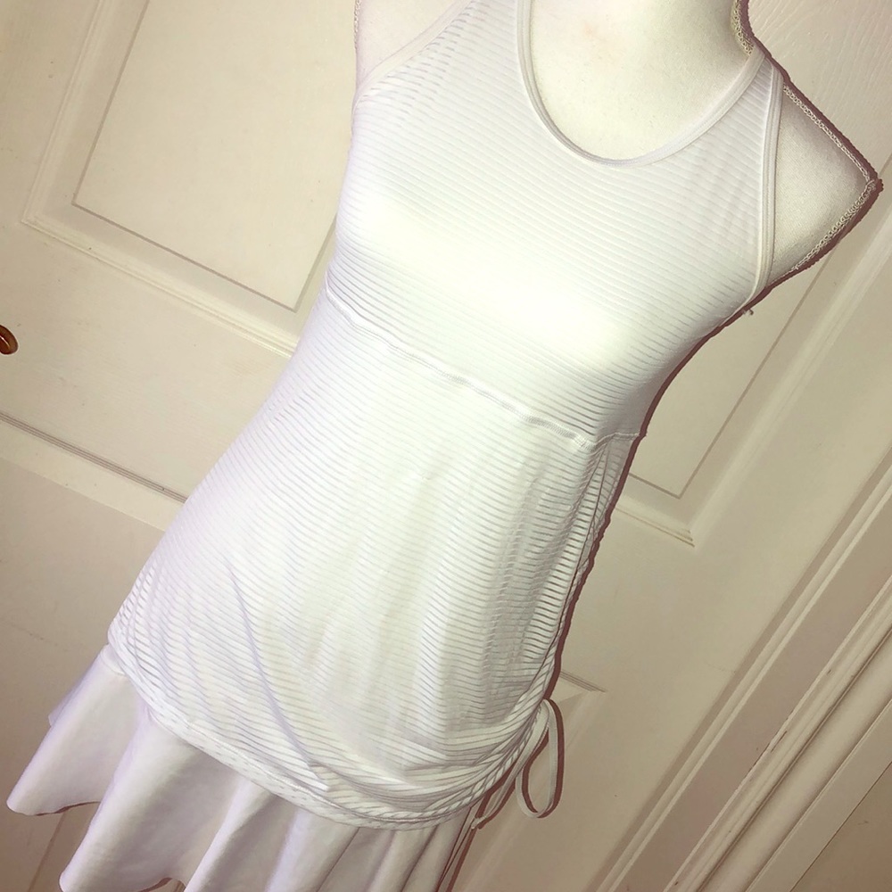 INPHORM White Tennis Dress